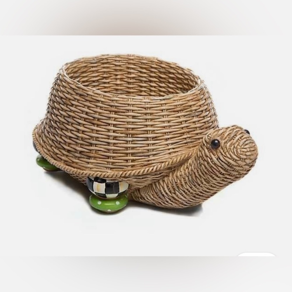 Mackenzie-Childs turtle planter